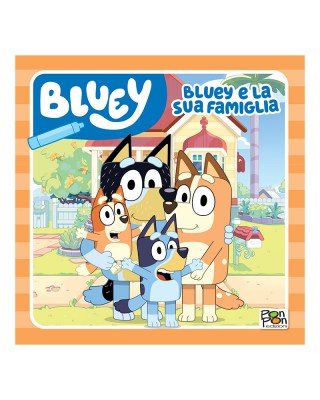 immagine di copertina del titolo Albo magico Bluey e la sua famiglia